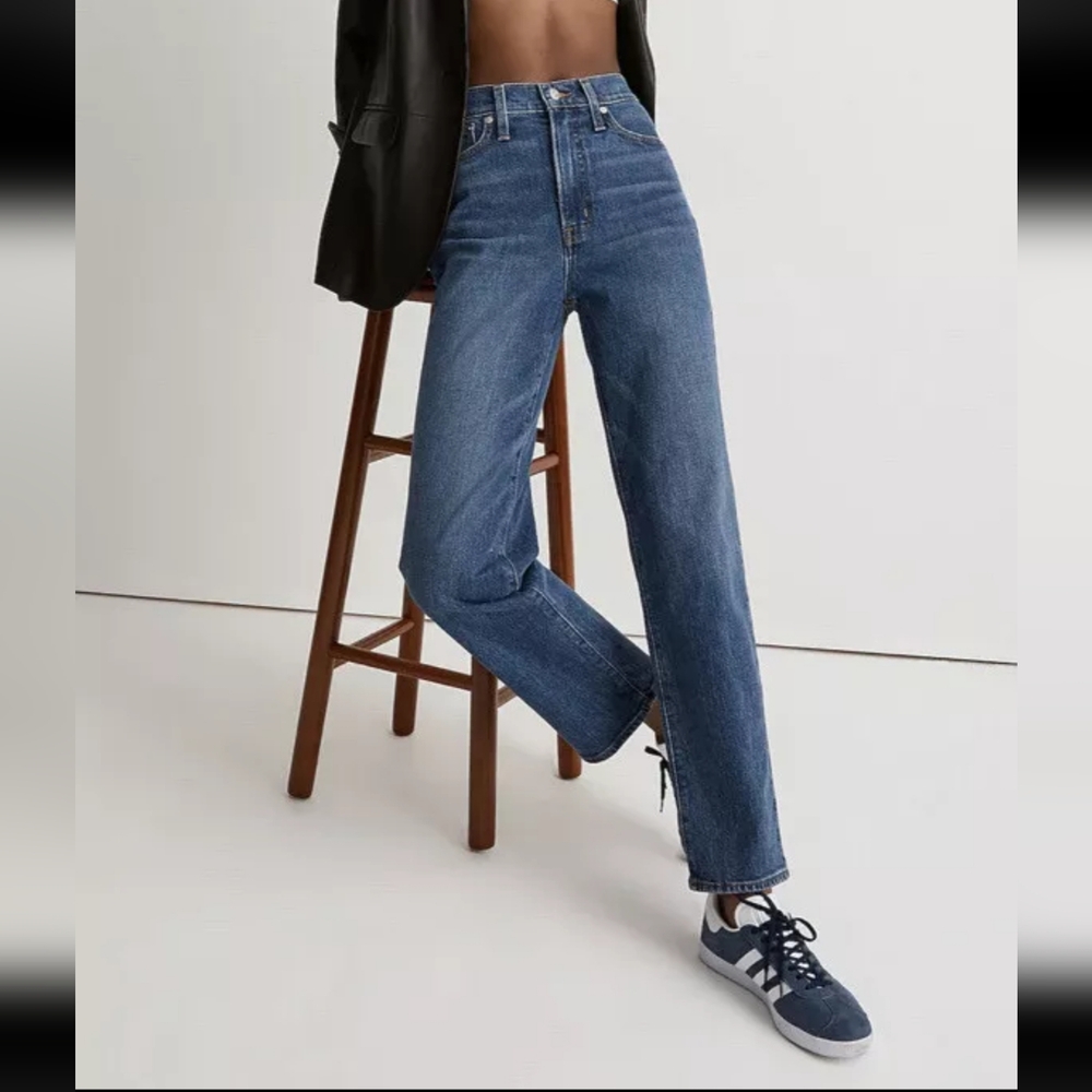 Madewell The Perfect Vintage Straight jeans size 27